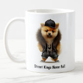 Hip hop Pomeranian Thug Café Mug