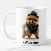 Hip hop Pomeranian Thug Café Mug