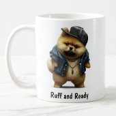 Hip hop Pomeranian Thug Café Mug