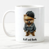Hip hop Pomeranian Thug Café Mug