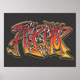 Hip-Hop-Poster Poster