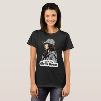 Hip Hop Print - Kracht van de Vrouw - Vierkante St T-shirt
