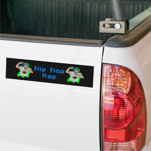 Hip Hop Rap 1 Bumpersticker (Op Truck)