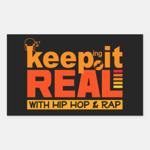 HIP HOP & RAP aangepaste stickers