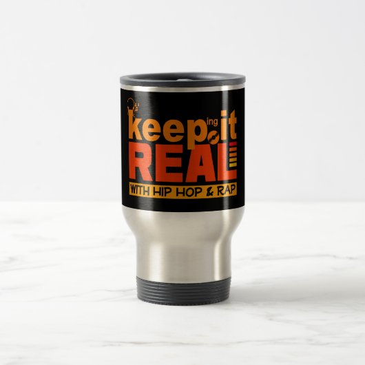 HIP HOP & RAP tasse personnalisée - choisir style  (Centre)