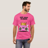 Hip hop Reine Filles Hip hop Tshirt femmes Hip Ho (Devant entier)