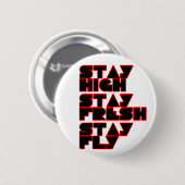 HIP HOP RONDE BUTTON 5,7 CM (Voorkant /achterkant)