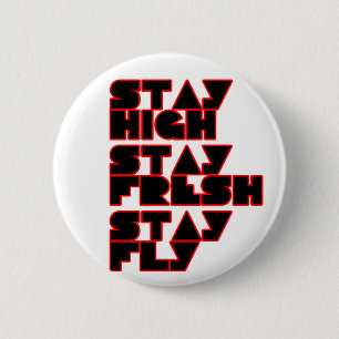 HIP HOP RONDE BUTTON 5,7 CM