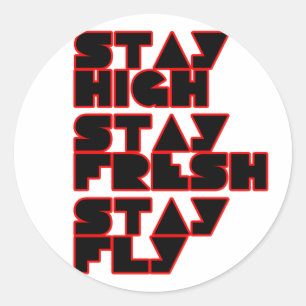 HIP HOP RONDE STICKER