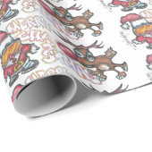 Hip Hop Santa Cadeaupapier (Rol Hoek)