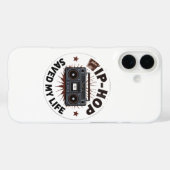 Hip-Hop Saved My Life Case-Mate iPhone Case (Achterkant (horizontaal))