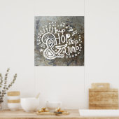 Hip Hop Skip Jump 2B Poster (Keuken)