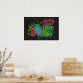 Hip Hop State of Mind Poster (Keuken)