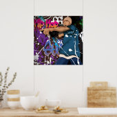 Hip Hop Ster Poster (Keuken)