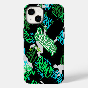 Hip Hop Street Arts Patroon Zwart BG Case-Mate iPhone 14 Hoesje