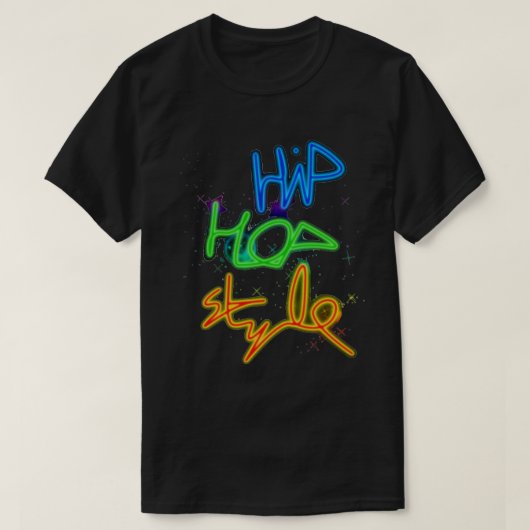 Hip Hop Style T Shirt (Design voorkant)