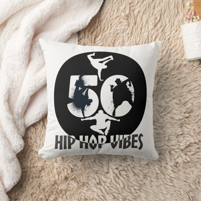 Hip Hop Vibes.w Kussen (Deken)