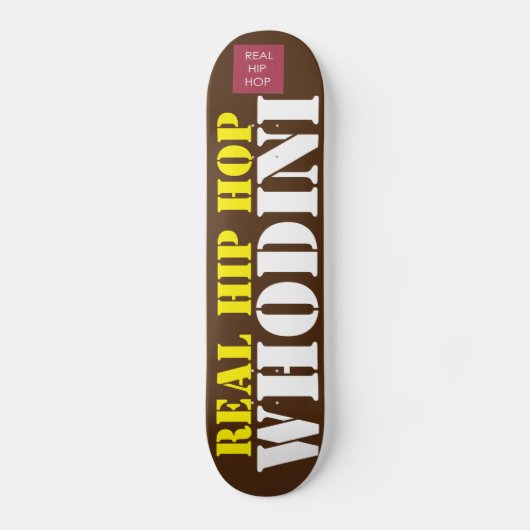 HIP HOP VRAI WHODINI Skateboard (Recto)