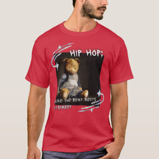 Hip Hop Waar de Beat Meets The Street 4 T-shirt