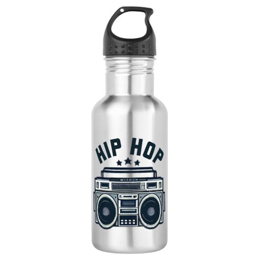 Hip hop waterfles (Voorkant)