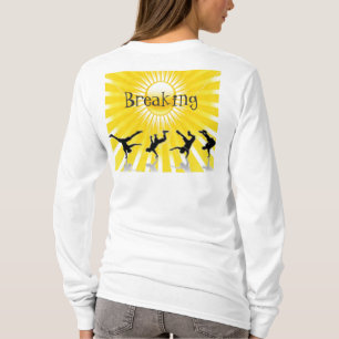 Hip Hop Woman's Hoody Breaking Sun