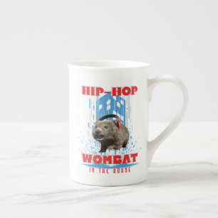 Hip Hop Wombat Grappige Muziek Dier Porselein Kop