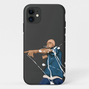 Hip Hop-zanger iPhone 11 Hoesje