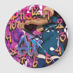 Hip Hop Zanger Grote Klok