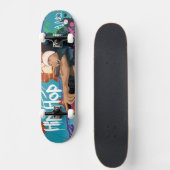 Hip Hop-zanger Skateboard (Voorkant)