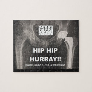 Hip Hurray — Congraties op heupvervanging Legpuzzel