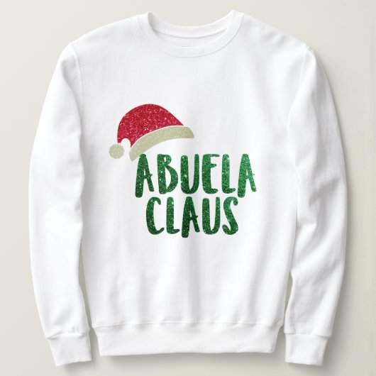 Hip Oma Abuela Santa Clause Grappige Kerstmis Trui (Design voorkant)
