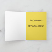 Hip Replacement Chgery - Fun Quote Kaart (Binnen)