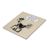 Hip Replacement Chgery - Fun Quote Tegeltje (Zijkant)