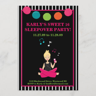 HIP RETRO MODERN Sassy Girl Birthday Kaart