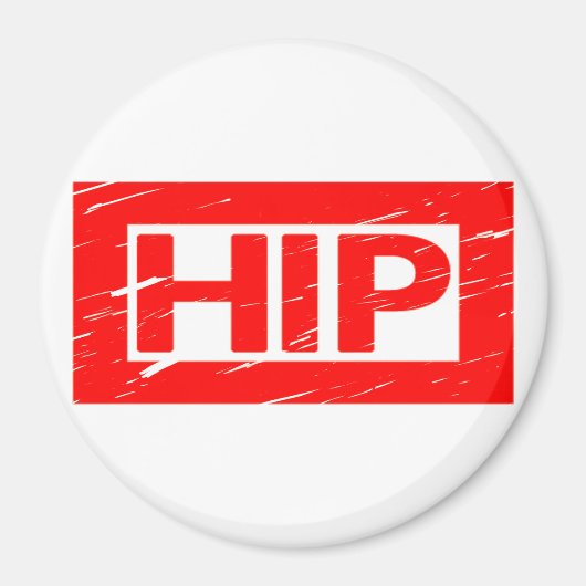 Hip Stamp Magneet (Voorkant)