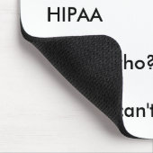 HIPAA Knock Knock Joke Muismat (Hoek)