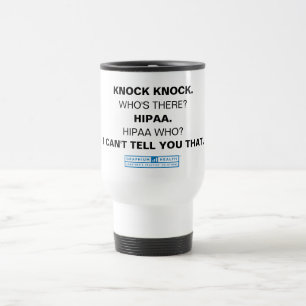 HIPAA WIE? Travel Mug Reisbeker