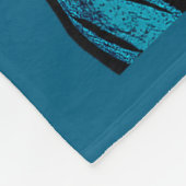 Hipe Alien Tie-dye Design Fleece Deken (Hoek)