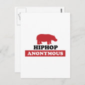 HipHop Anonymous Briefkaart (Voorkant / Achterkant)