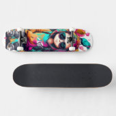 Hiphop Art Skateboard (Horizontaal)