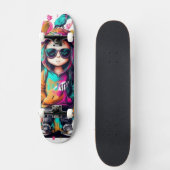 Hiphop Art Skateboard (Voorkant)