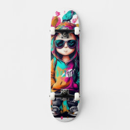 Hiphop Art Skateboard