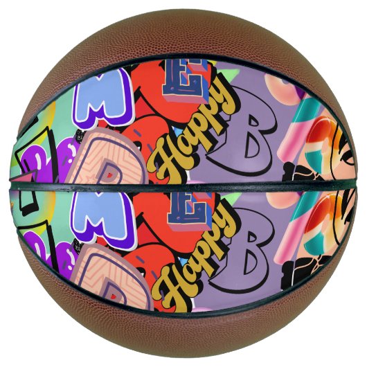 Hiphop basket ball basketbal (Voorkant)