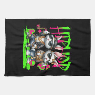 Hiphop Bunnies Theedoek