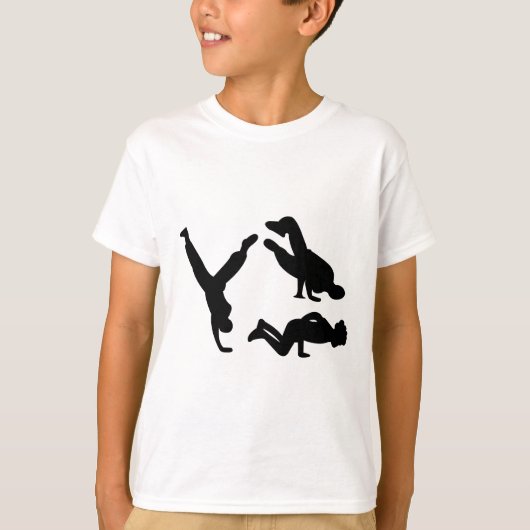 hiphop-danseres t-shirt (Voorkant)