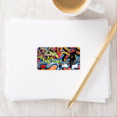 Hiphop Graffiti Gepersonaliseerd eigendom van Etiket (Insitu)