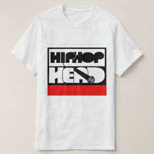HipHop Head laat de microfoon vallen T-shirt