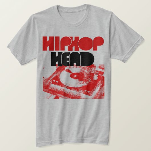 HipHop Head tot Infinity T-shirt (Design voorkant)