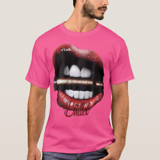 Hiphop Hipster Edgy Urban Y2K Achterdruk T-shirt
