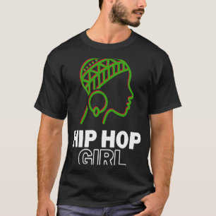 Hiphop meisje meisjes kunnen Rap en spugen ook T-shirt